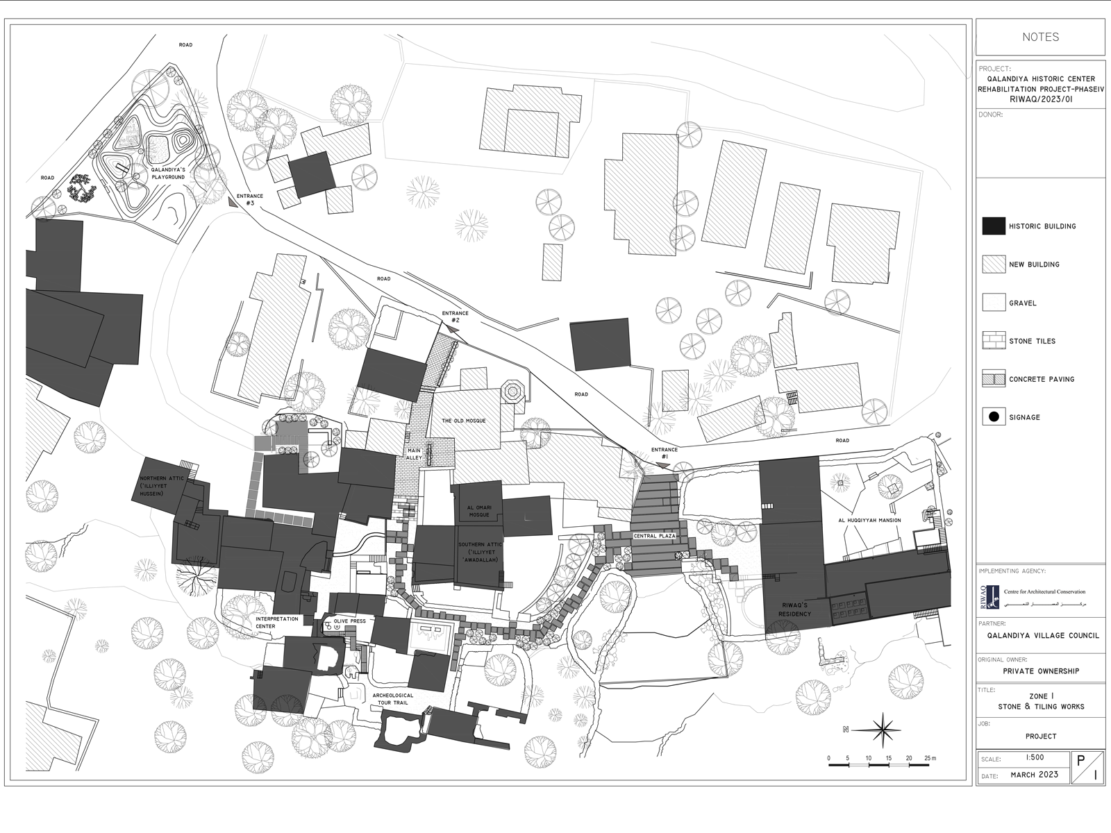 Qalandiya Green Historic Maze