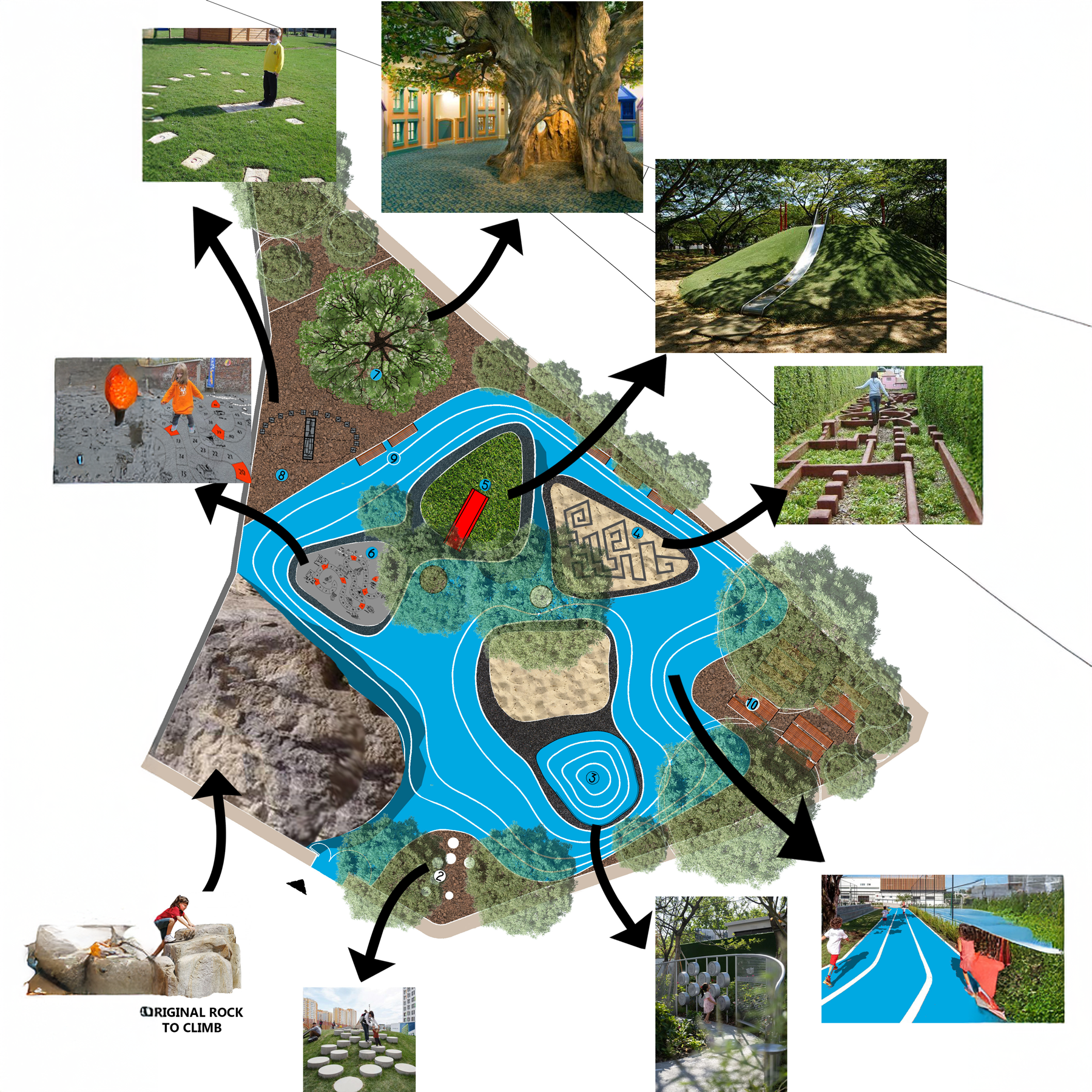 Qalandiya Green Historic Maze