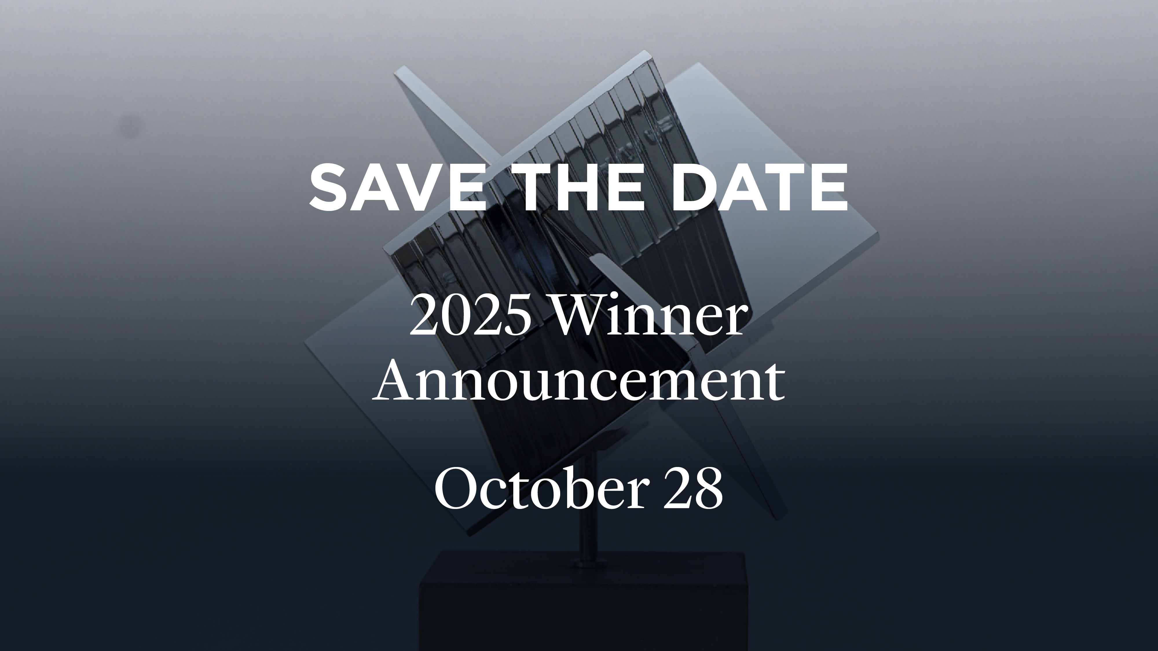 Save the Date - Holcim Foundation Awards 2025